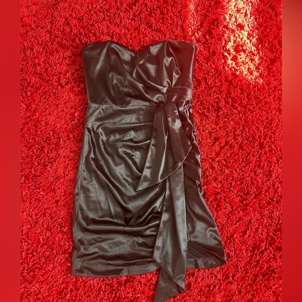 DO+BE Black Strapless Dress